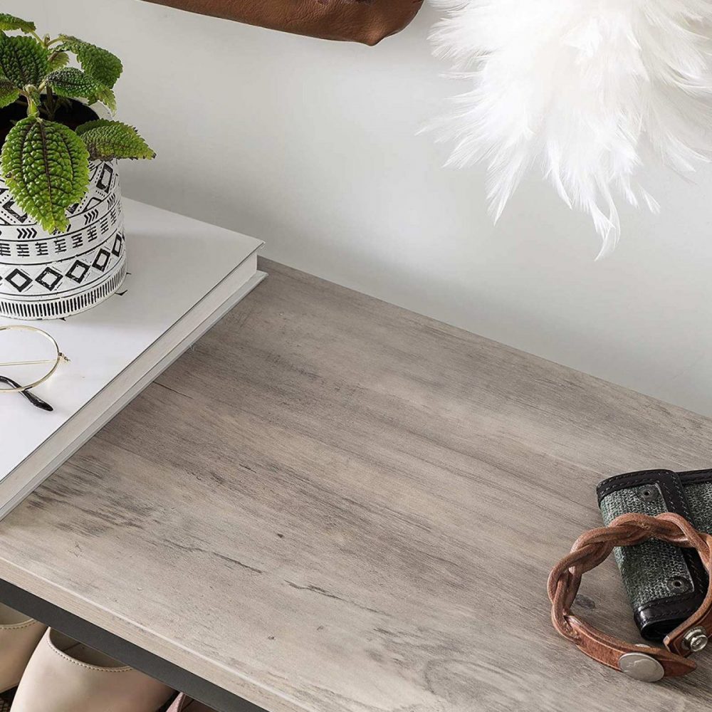 Zapatero industrial, 4 estantes malla, greige - Imagen 4