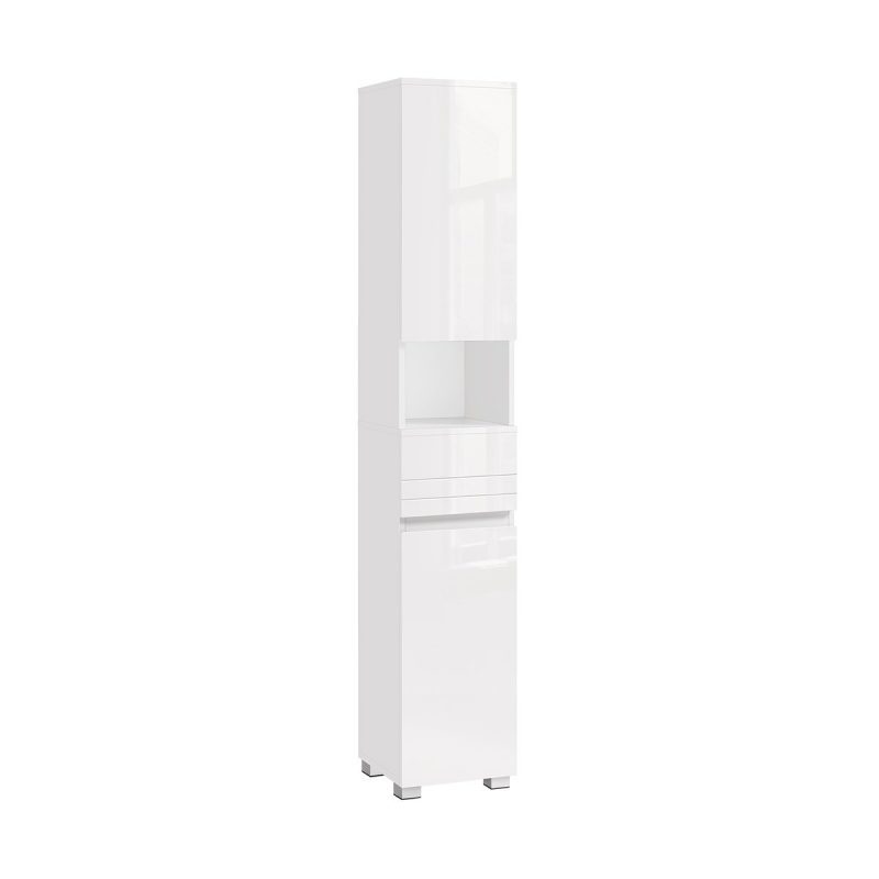 Mueble baño cajón, estantería, almacenamiento, blanco