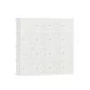 Estantería Modular de 16 Cubos Plástico Blanco Crema