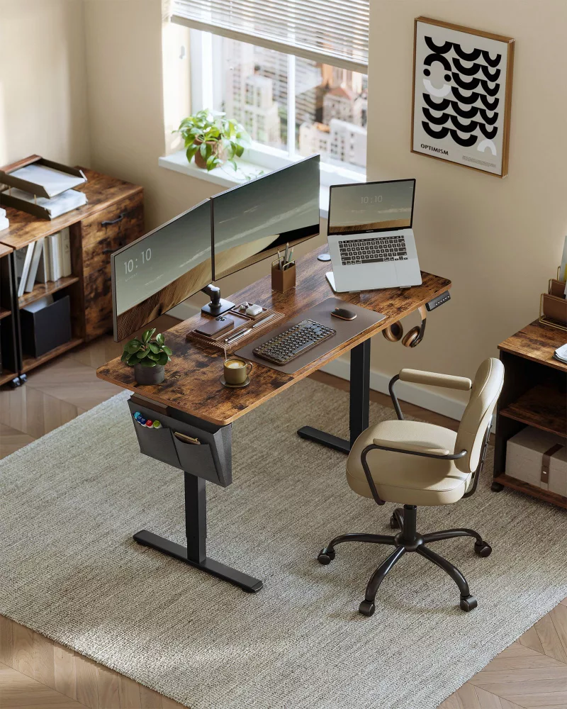 Escritorio Eléctrico Regulable en Altura 60 x 140 x (72-120) cm - Imagen 2